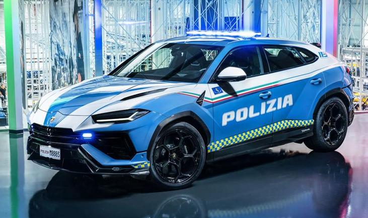 La police italienne élargit sa flotte avec une Lamborghini Urus Performante