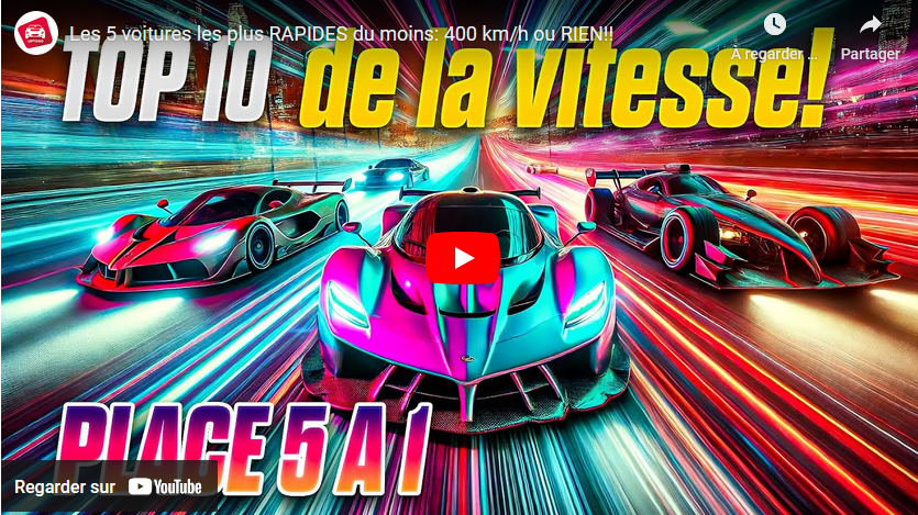 TOP 10 de la vitesse (suite)